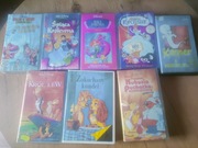 Zestaw bajek na kasetach VHS 