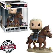 Funko Pop Geralt on Roach (Płotka) - Wiedźmin- Witcher #108