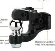 Kula, hak holowniczy - solidny, z blokadą