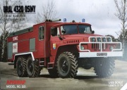 MODEL KARTONOWY URAL 4320 OSINY