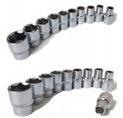 ZESTAW NASADEK 1/2' NASADKI KRÓTKIE 10-19mm YATO