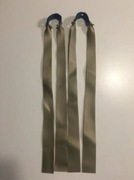 Gumy 2 szt do procy płaskie z koszyczkiem 1mm