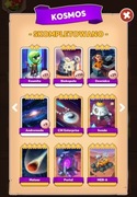 Kolekcja Kosmos Coin Master 