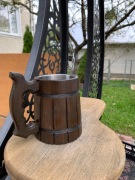 Kubek 0.5 L. Ręcznie robiony duży kubek do piwa