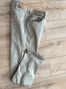 Spodnie męskie 42/34 regular fit Dressmann beż elastyczne pas112
