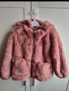 Kurtka hm , uszy misia, stan idealny , 98 cm