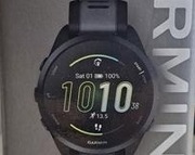 Zegarek sportowy Smartwatch Garmin Forerunner 165 czarny GPS Amoled