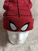 Czapka czerwona pająk odblaskowa 