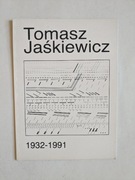 TOMASZ JAŚKIEWICZ - KATALOG 1993 - ŁÓDZKA GEOMETRIA