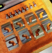 Uchwyty kufrów aluminiowych sytem mocowań 