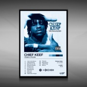 Chief Keef - Young & Flexin Plakat w ramce 30x40cm