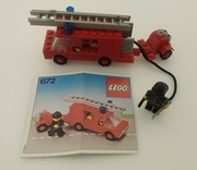 LEGO 672 Classic System Town Fire Engine z 1978 roku