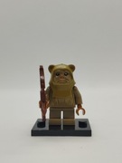 Minifigurka Ewoka z łukiem z świata Gwiezdne Wojny Kompatybilna z LEGO