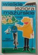 Wielkie Jeziora Mazurskie, 1:120 000, wyd. 1988