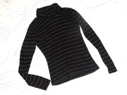 _Fajna bluzka-golf w paski do pracy_R.36/38_!!!