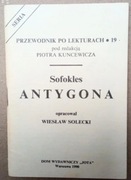 Przewodnik po lekturach 19 Sofokles "Antygona" opracowanie MATURA
