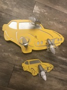 Lampa samochód żółty 