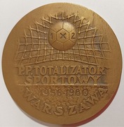 Medal "Totalizator Sportowy-Igrzyska Olimpijskie Moskwa 1980".