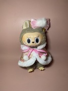 Zestaw dla lalki labubu ubranko przebranie kostium pelerynka akcesoria