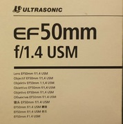 Obiektyw Canon EF50 50mm f/1.4 USM