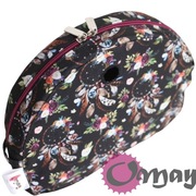 Czarny organizer do Obag MOON LIGHT łapacze snów beż sangria wkład OMAY