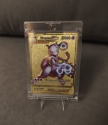 Kolekcjonerska Karta Mewtwo VMAX – Edycja "Gold Metal Design"