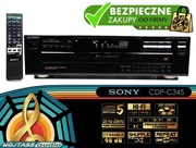 Zmieniarka CD na 5 płyt SONY CDP-C345 Ex-Change Disc PILOT odtwarzacz