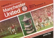 Program Manchester United - West Bromwich 1978.03.18