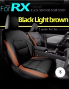Pokrowce samochodowe eko skóra do Lexusa Rx 450h + 2022-25