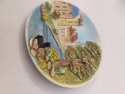 Zawieszka ceramiczna obrazek ścienny pejzaż 3D przyroda rzeka