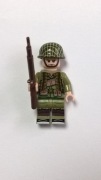 5 Figurek żołnierzy amerykańskich z broniami WW2 kompatybilne z Lego, Cobi