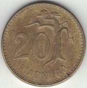 Finlandia 20 markkaa 1954 - 22,5 mm - nr 1