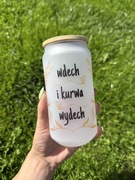 Szklanka matowa 550 ml wdech i kurwä wydech