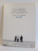 2DVD KEITH JARRET GARY PEACOCK JACK DEJOHNETTE - LIVE IN JAPAN 93 / 96