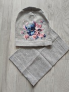 Czapka + szalik typu komin Lilo i Stitch 