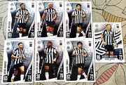 7 kart Newcastle United – Topps Match Attax 2023/2024 (bazowe, ale z mocą j