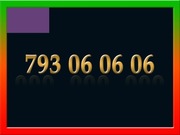 793 06 06 06 ZŁOTY NUMER STARTER PLAY ŁATWY NA KARTĘ PREPAID GSM