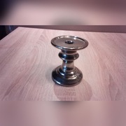 Świecznik srebrny glamour