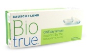 Soczewki BioTrue ONEday jednodniowe moc -1,25 BC 8,6