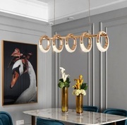 Elegancka lampa - żyrandol Glamour