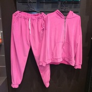 Komplet dresowy różowy rozm L