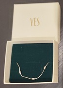 Bransoletka yes nowa srebrna łezka pudełko prezent walentynki 