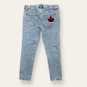 Spodnie damskie cropped jeans Classic blue dsquared2 jennifer 44