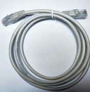 Kabel Ethernet RJ45 1,5 m Cat. 5E, szary 