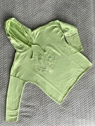 Włoska bawełniana bluza z kapturem gwiazda jak Nowa