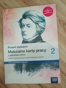 Ponad słowami 2 maturalne karty pracy 