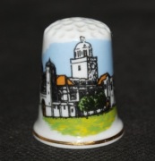 Naparstek Kolekcjonerski Porcelanowy Cathedral-Church Canterbury