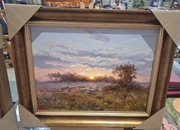 Obraz Zachod słońca T.     