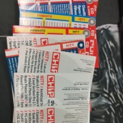 płyty z chip z lat 2006, 2007, 2004, 2005 zestaw 9 sztuk,