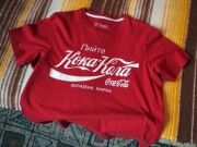 koszulka coca cola cyrylica t-shirt